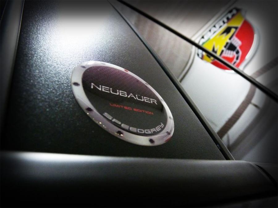 Детали экстерьера Abarth 500 Speedgrey Edition by Neubauer 2009 года  (фото 5 из 14)